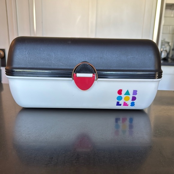 Caboodles Other - Vintage 1990s Caboodles Black and White Organizer with Colorful Logo